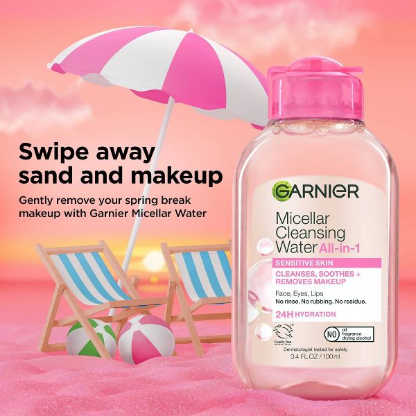 Garnier Micellar Water Hydrating Facial Cleanser & Makeup Remover - Basic Cleansing - 13.5 fl oz