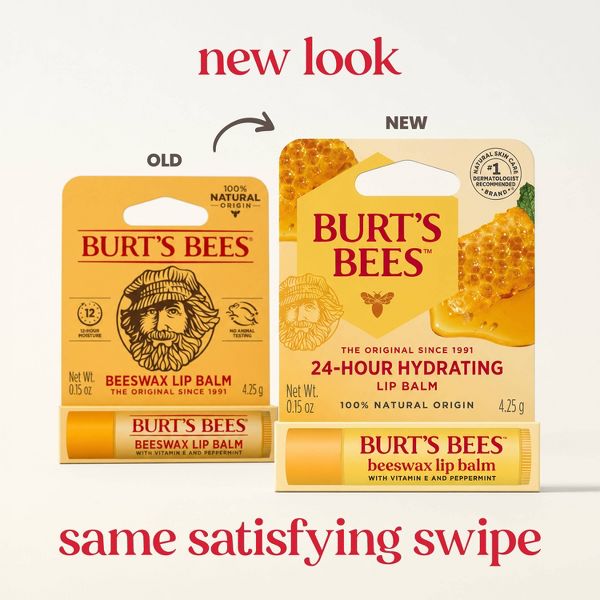 Burt's Bees Natural Origin Beeswax Lip Balm - 0.15oz