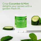 Native Cucumber & Mint Mini Deodorant - 0.5oz