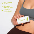 Native Sensitive Solid Deodorant for Women & Men - Aloe & Green Tea - Aluminum & Baking Soda Free - 2.65oz