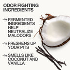 Pacifica Coconut milk & Essential Oils Underarm Deodorant Wipes - 30ct