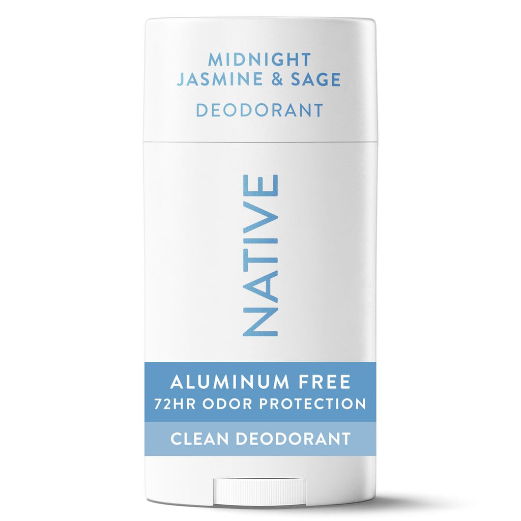 Native Solid Deodorant - Midnight Jasmine & Sage - Aluminum-Free 2.65oz