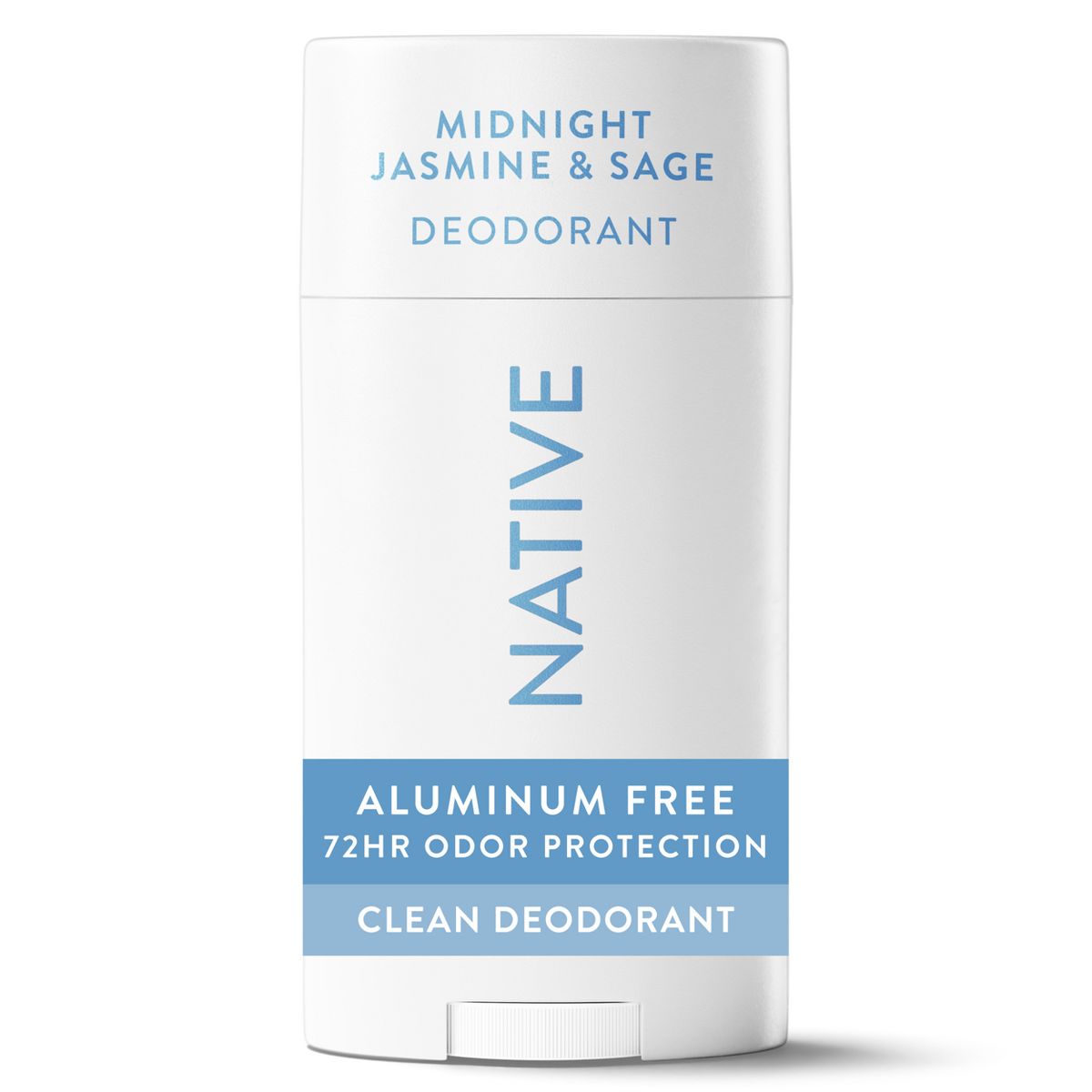 Native Solid Deodorant - Midnight Jasmine & Sage - Aluminum-Free 2.65oz