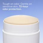 Native Sensitive Solid Deodorant for Women & Men - Cotton & Lily - Aluminum & Baking Soda Free - 2.65oz