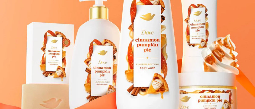 Dove Beauty Limited Edition Fall Holiday Treat Body Scrub - Cinnamon Pumpkin Pie - 15oz