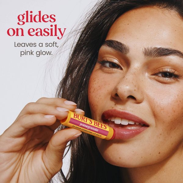 Burt's Bees Lip Balm - Pomegranate - 0.15oz