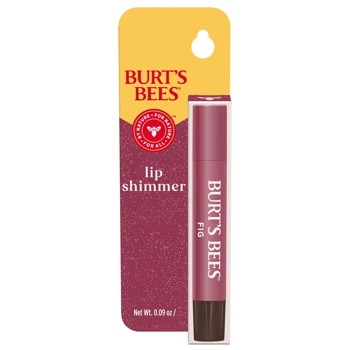 Burt's Bees Lip Shimmer - Fig - 0.09oz​