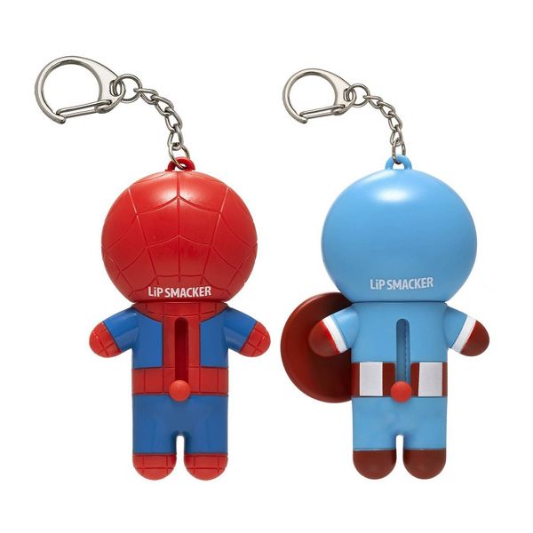 Lip Smacker Marvel Hero Lip Balm – Spider-Man /Captain America – 2pk