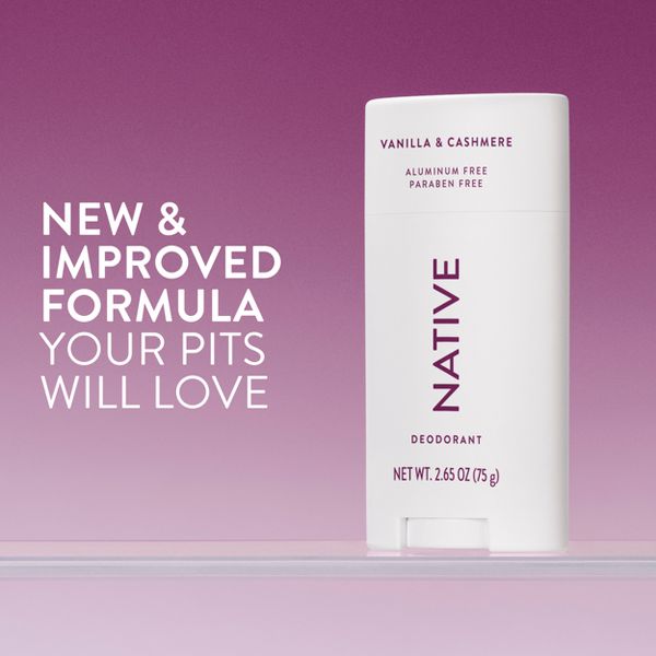 Native Vanilla & Cashmere Deodorant - 2.65oz