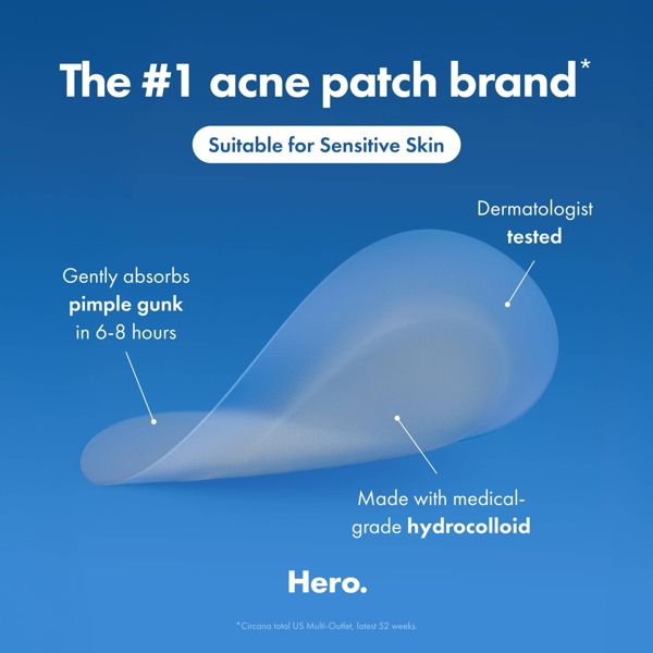 Hero Mighty Patch Invisible - 24ct