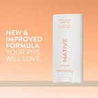 Native Solid Deodorant for Women & Men - Sweet Peach & Nectar - Aluminum-Free 2.65oz