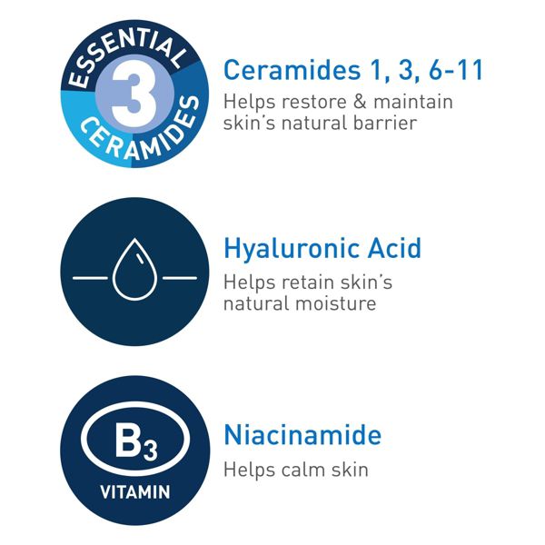 CeraVe PM Moisturizing Lotion, Night Cream for All Skin Types - 2 fl oz