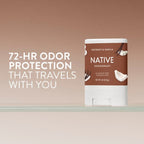Native Aluminum Free Travel Size Mini Deodorant - Coconut & Vanilla - 0.5oz
