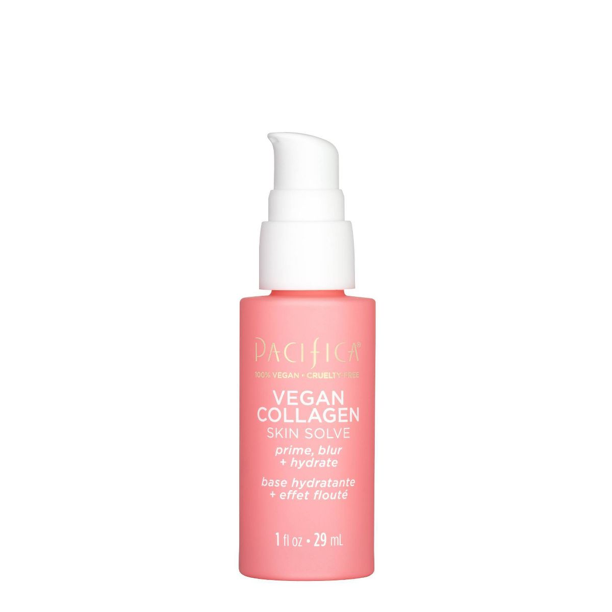 Pacifica Vegan Collagen Skin Solve Primer - Light Beige - 1 fl oz