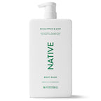 Native Body Wash for Men & Women - Eucalyptus & Mint - Sulfate Free with Pump - 36 fl oz