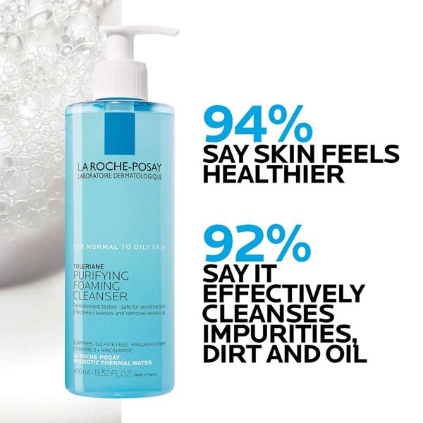 La Roche Posay Toleriane Purifying Facial Cleanser - 13.52 fl oz