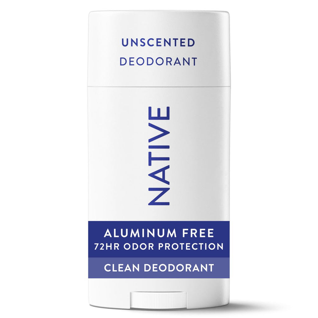 Native Solid Deodorant - Unscented - Aluminum-Free 2.65oz