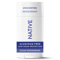 Native Solid Deodorant - Unscented - Aluminum-Free 2.65oz