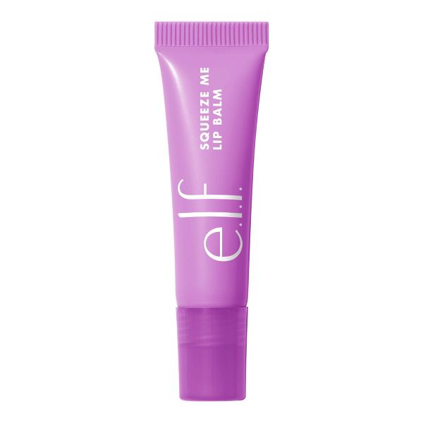 e.l.f. Squeeze Me Lip Balm - Blueberry - 0.21oz: Moisturizing, Sheer Finish, Bright Tones, Vegan