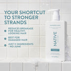 Native Cashmere & Rain Strengthening Shampoo - 16.5 fl oz