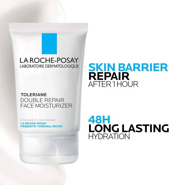 La Roche Posay Toleriane Double Repair Face Moisturizer with Ceramide and Niacinamide - 3.38 fl oz