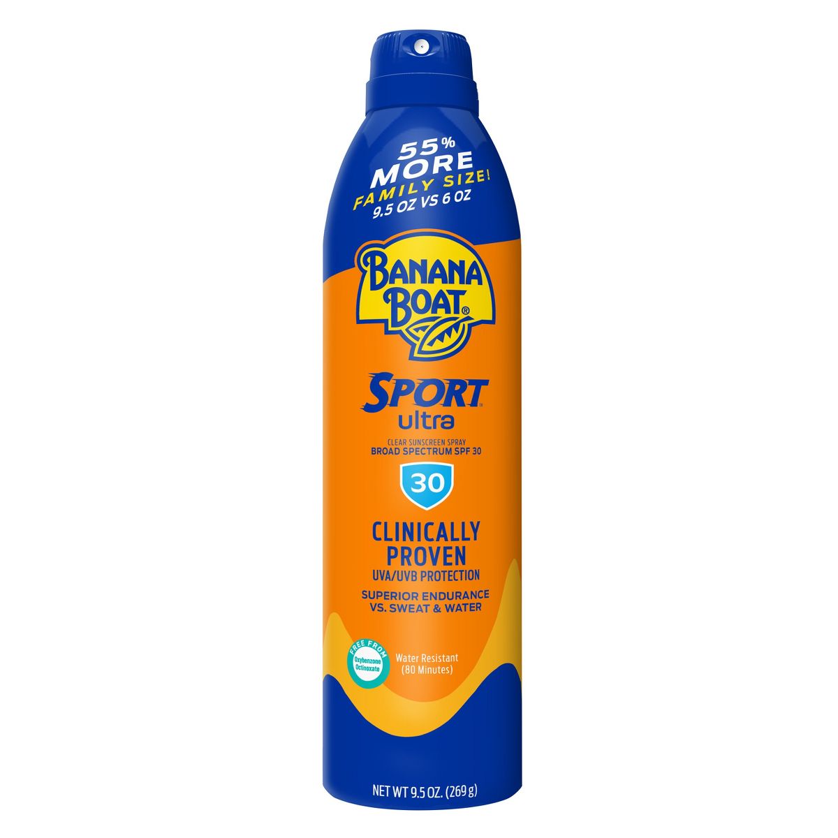 Banana Boat Ultra Sport Clear Sunscreen Spray - SPF 30 - 12oz/2pk