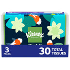 Kleenex On-the-Go 3-Ply Facial Tissue - 3pk/10ct