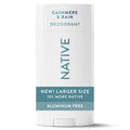 Native Men's Invisible Solid Deodorant - Cashmere & Rain - 3.1oz