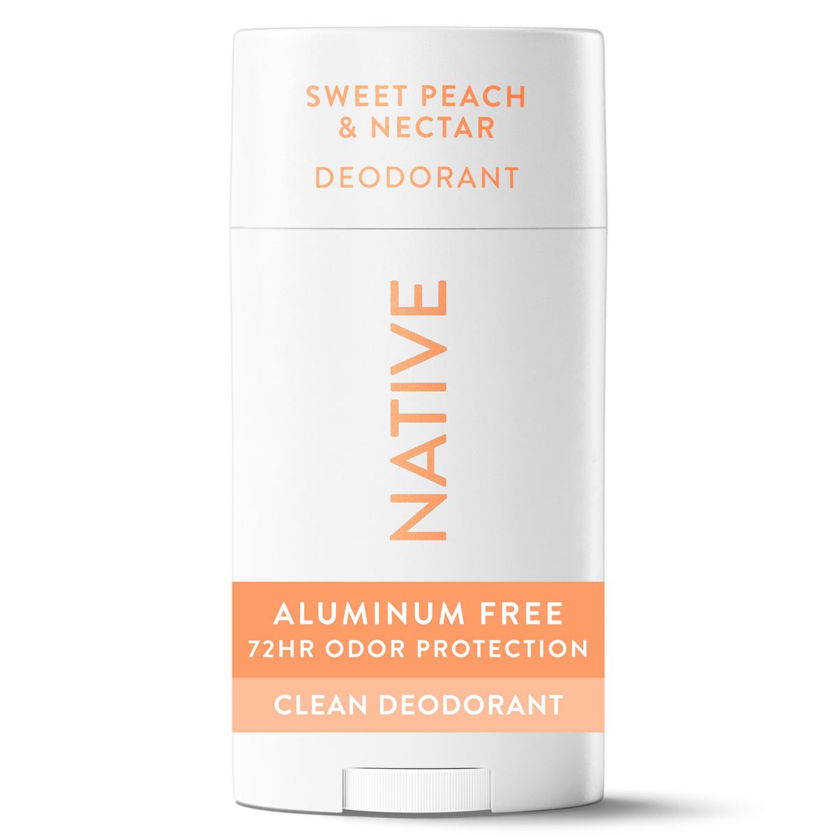 Native Solid Deodorant for Women & Men - Sweet Peach & Nectar - Aluminum-Free 2.65oz