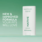 Native Solid Deodorant for Women & Men - Eucalyptus & Mint - Aluminum-Free 2.65oz