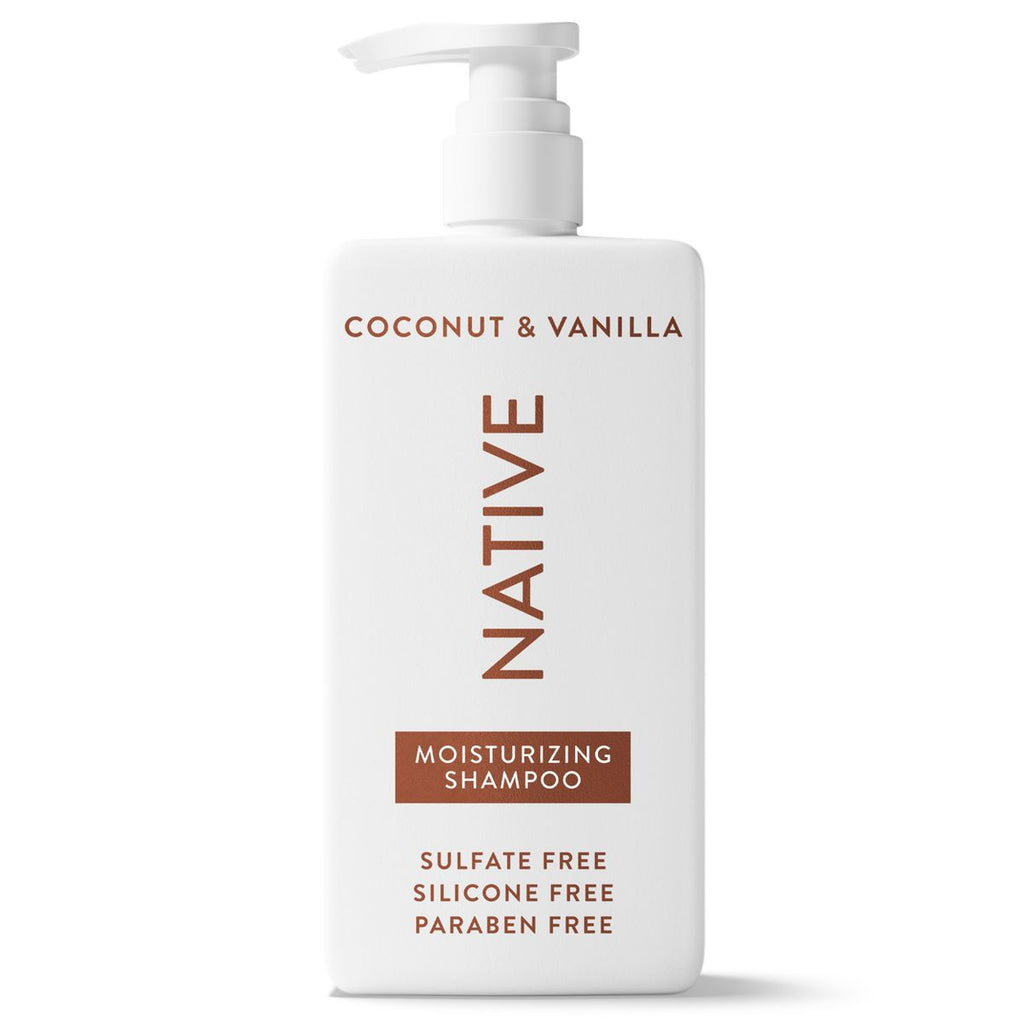 Native Coconut & Vanilla Moisturizing Shampoo for Men & Women - 16.5 fl oz