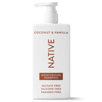 Native Coconut & Vanilla Moisturizing Shampoo for Men & Women - 16.5 fl oz