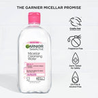 Garnier Micellar Water Hydrating Facial Cleanser & Makeup Remover - Basic Cleansing - 13.5 fl oz