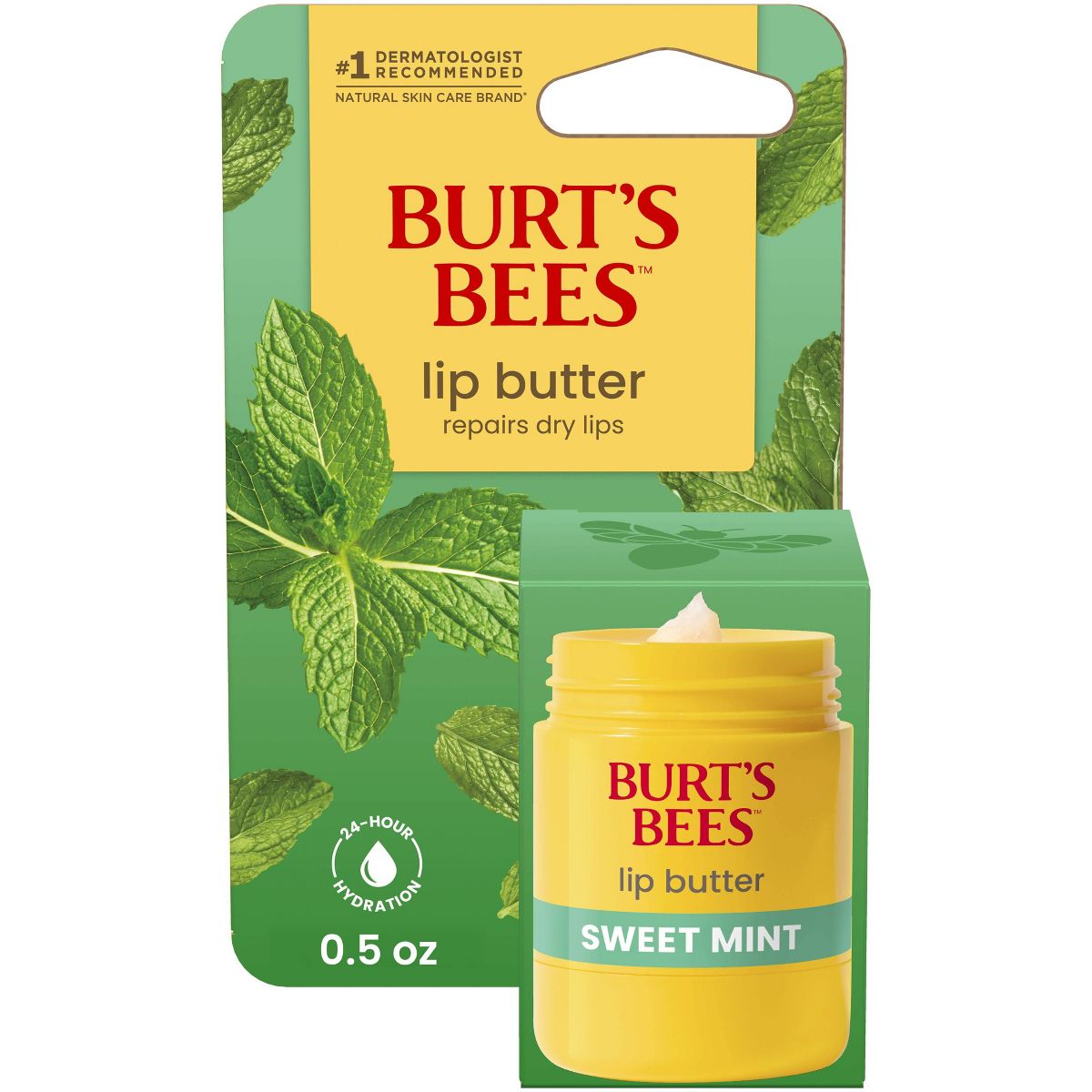 Burt's Bees Pomegranate Repairing Lip Butter - 0.5oz