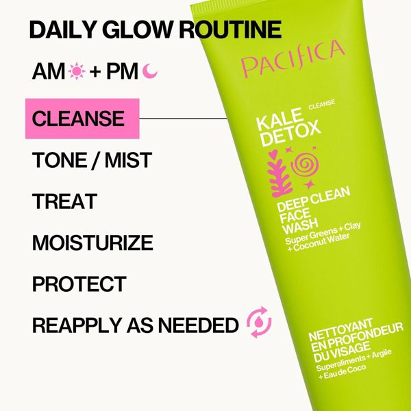 Pacifica Kale Detox Deep Cleansing Face Wash - Scented - 5 fl oz