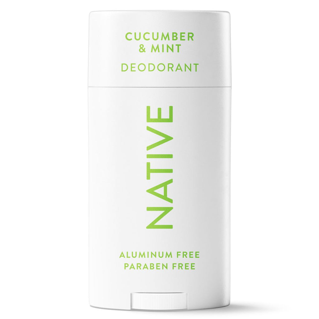 Native Solid Deodorant for Women & Men - Cucumber & Mint - Aluminum-Free 2.65oz