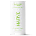 Native Solid Deodorant for Women & Men - Cucumber & Mint - Aluminum-Free 2.65oz