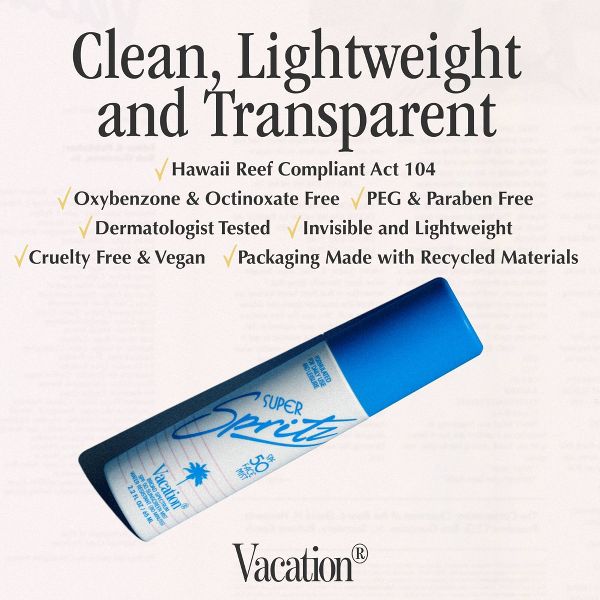 Vacation Super Spritz Face Mist - SPF 50 - 1 fl oz