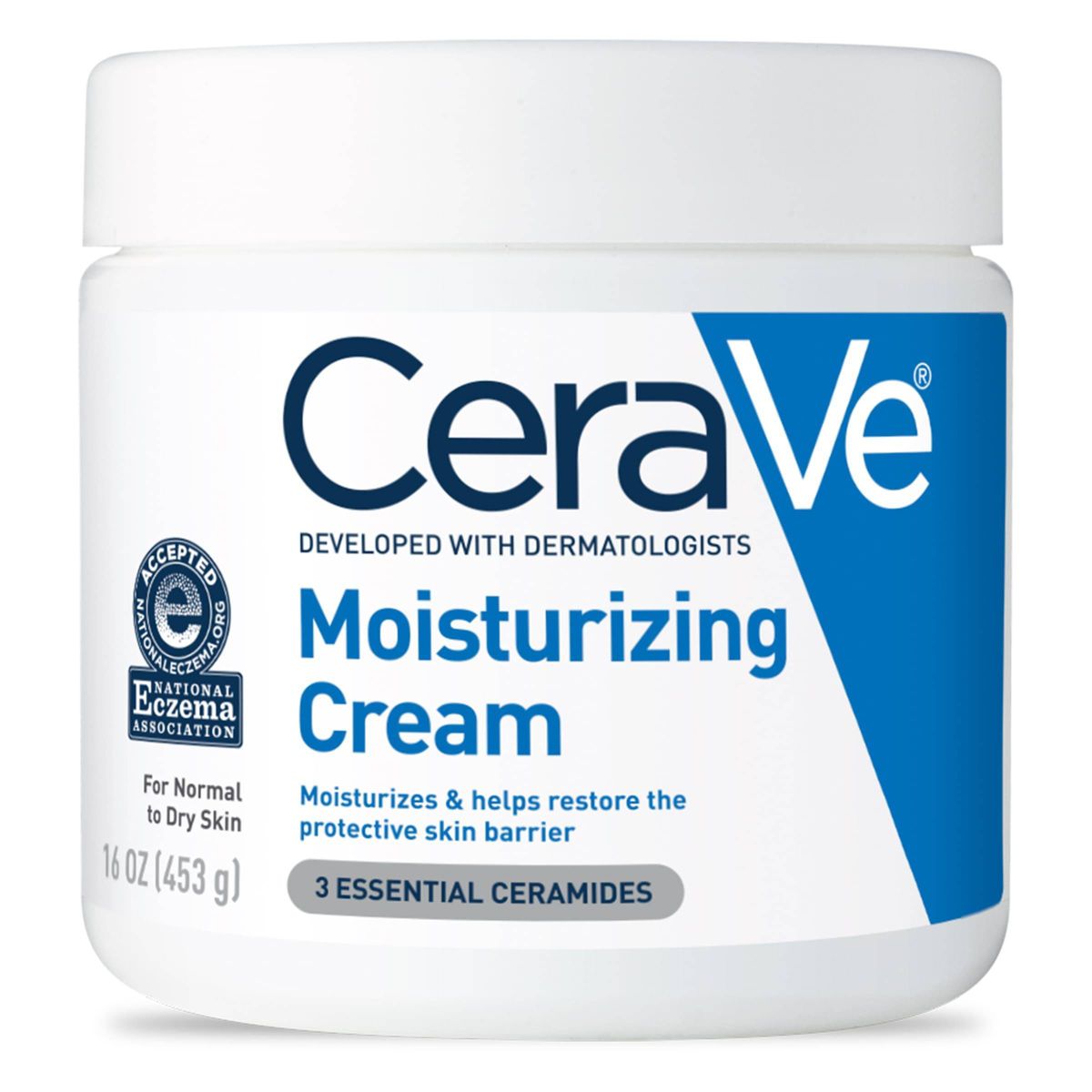 CeraVe Moisturizing Face & Body Cream for Normal to Dry Skin - 12 fl oz