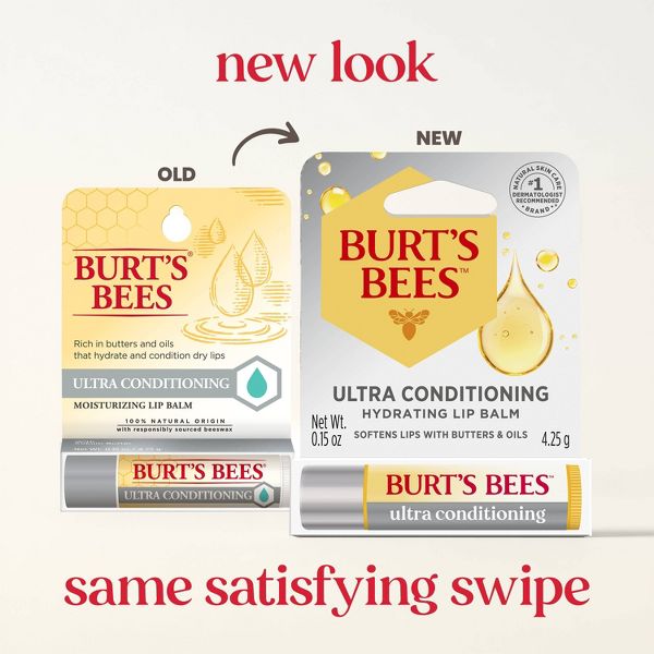 Burt's Bees Lip Balm Ultra Conditioning Blister - 0.15oz