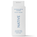 Native Body Wash Ocean Air & Suede - 18fl oz