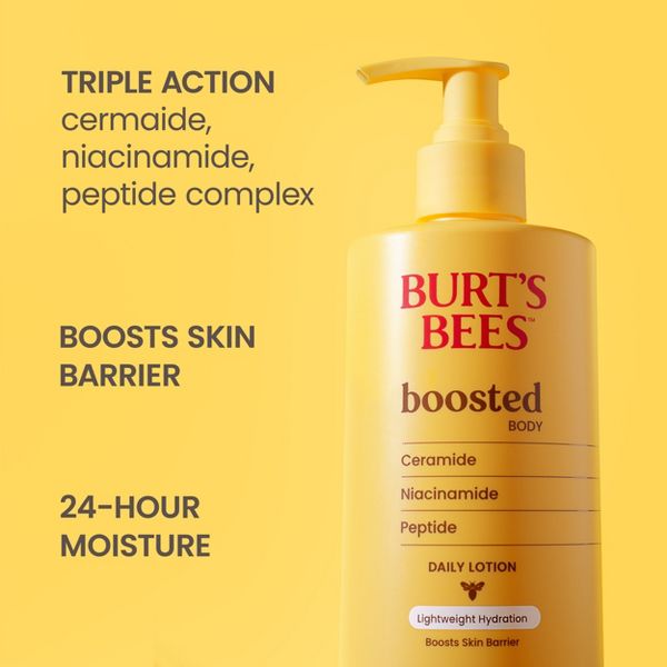 Burt's Bees Boosted Body Daily Lotion Ceramide Complex - 13oz