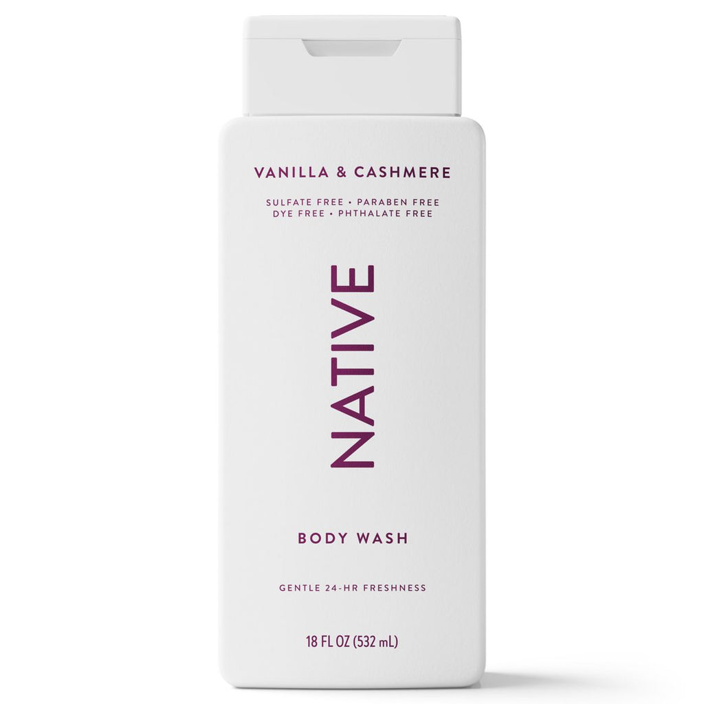 Native Body Wash - Vanilla & Cashmere - 18 fl oz