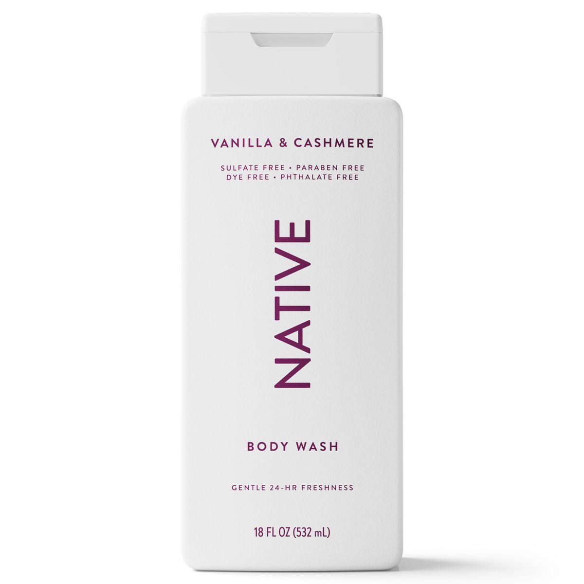 Native Body Wash - Vanilla & Cashmere - 18 fl oz