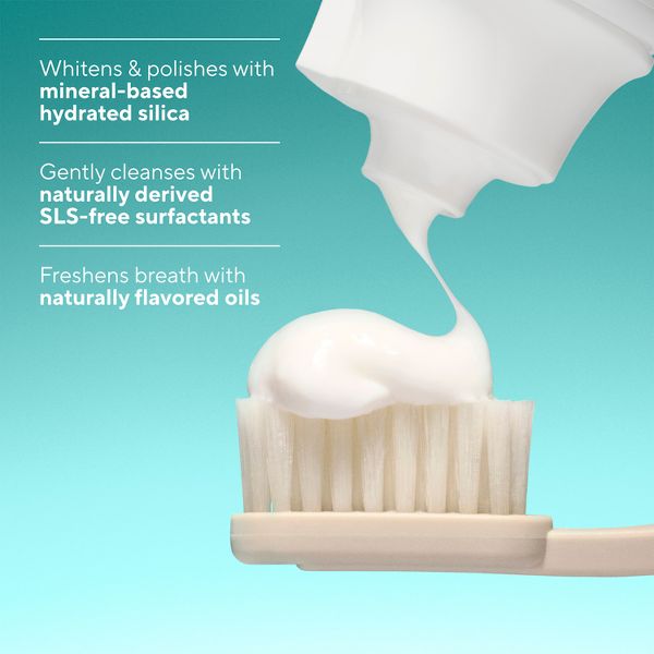 Native Premium Whitening Wild Mint & Peppermint Oil Fluoride Free Toothpaste - 4.1 oz